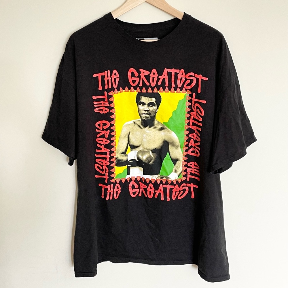 Muhammad Ali The Greatest Official Graphic Black T Shirt Men’s size 2XL